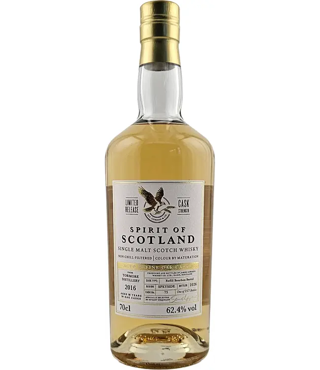 Tormore 10 Years Old 2016 Spirit Of Scotland 0,70 ltr 62,4%