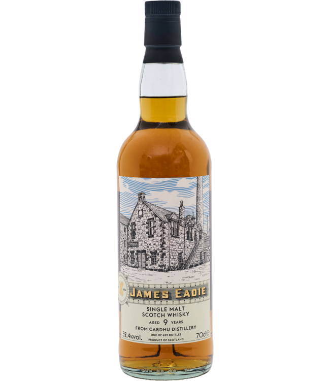 Cardhu 9 Years Old James Eadie 0,70 ltr 52,4%