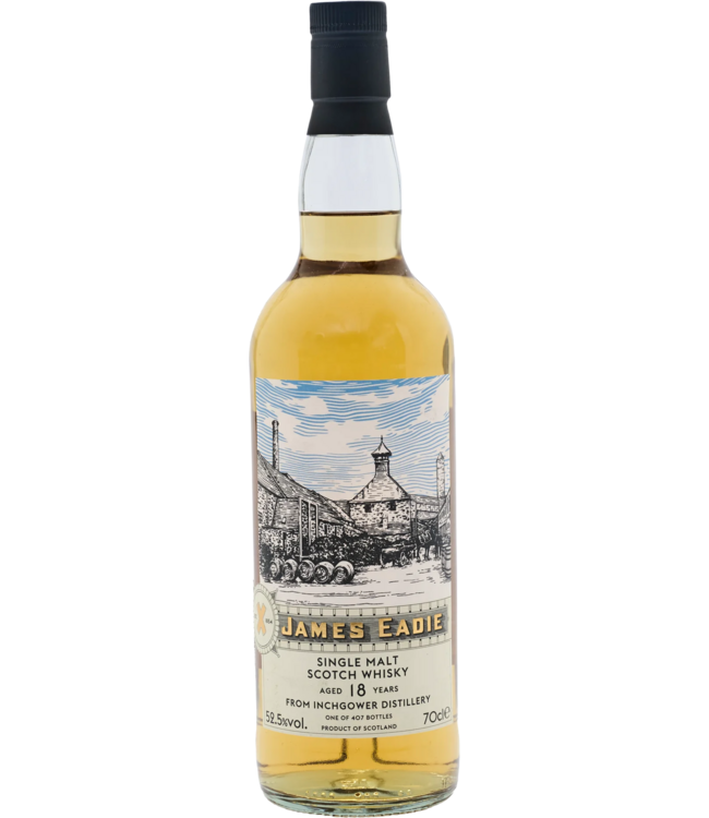 Inchgower 18 Years Old James Eadie 0,70 ltr 52,5%
