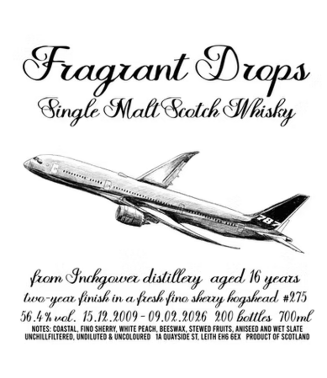Inchgower 16 Years Old 2009 Fragrant Drops 0,70 ltr 56,4%