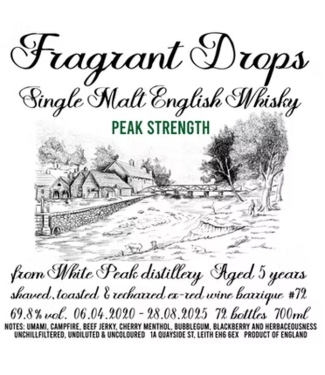 White Peak White Peak 5 Years Old 2020 Fragrant Drops 0,70 ltr 69,8%