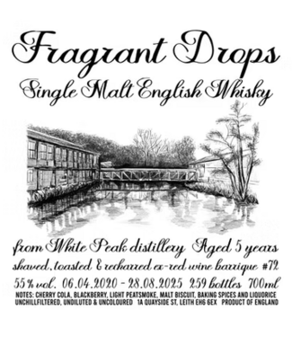 White Peak White Peak 5 Years Old 2020 Fragrant Drops 0,70 ltr 55%
