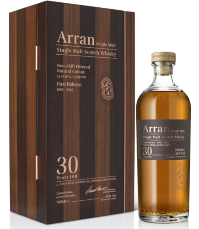 Arran 30 Years Old First Release 0.70 ltr 46%