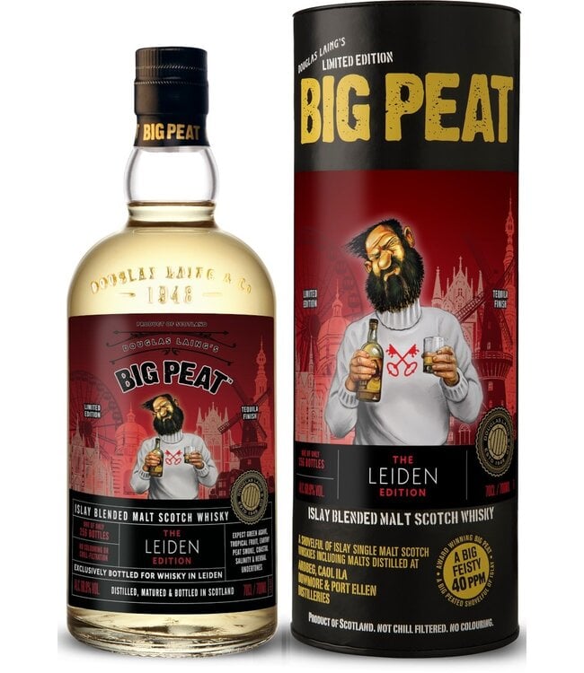 Big Peat The Leiden Edition Tequila Finish 0,70 ltr 60,9%