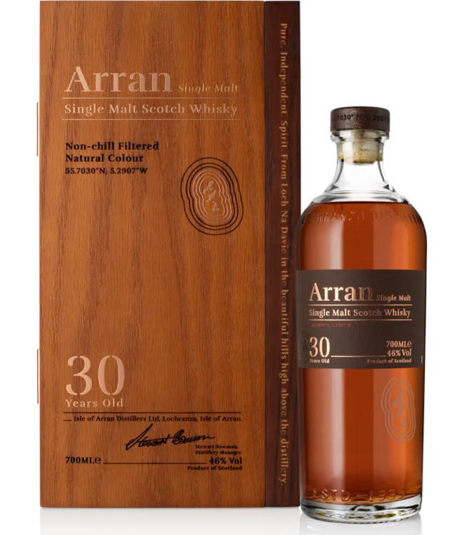 Arran 30 Years Old 0,70 ltr 46%