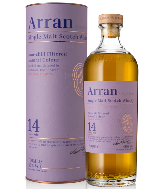 Arran 14 Years Old 0,70 ltr 46%