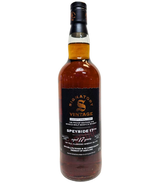 Speyside (M) 17 Years Old Signatory Vintage 100 Proof Edition Exceptional Cask #16 0,70 ltr 57,1%