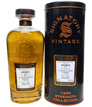 Ben Nevis Ben Nevis 11 Years Old 2014 Signatory Cask Strength Cask 232 0,70 ltr 59,6%