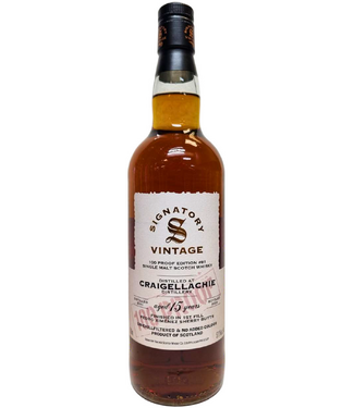 Craigellachie Craigellachie 2011 Signatory Vintage 100 Proof Edition #81 0,70 ltr 57,1%