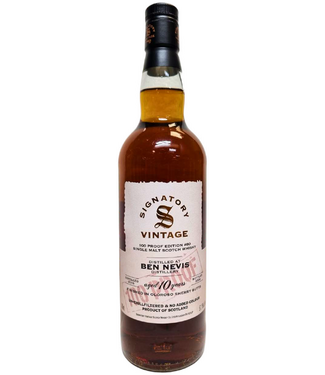Ben Nevis Ben Nevis 2015 Signatory Vintage 100 Proof Edition #80 0,70 ltr 57,1%