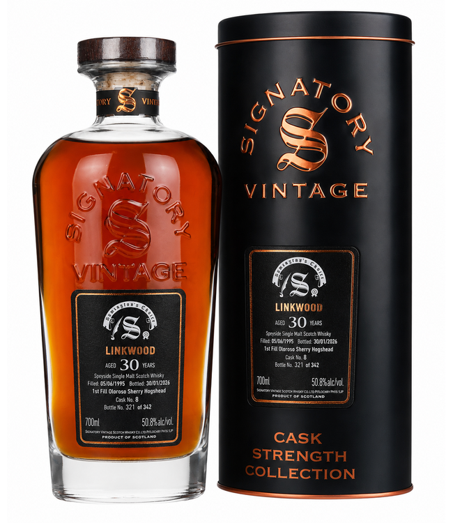 Linkwood 30 Years Old 1995 Symington's Choice Cask 8 0,70 ltr 50,8%