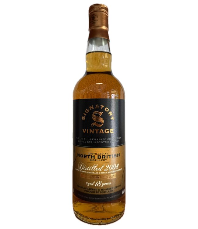 North British 18 Years Old 2008 Signatory 0,70 ltr 46%