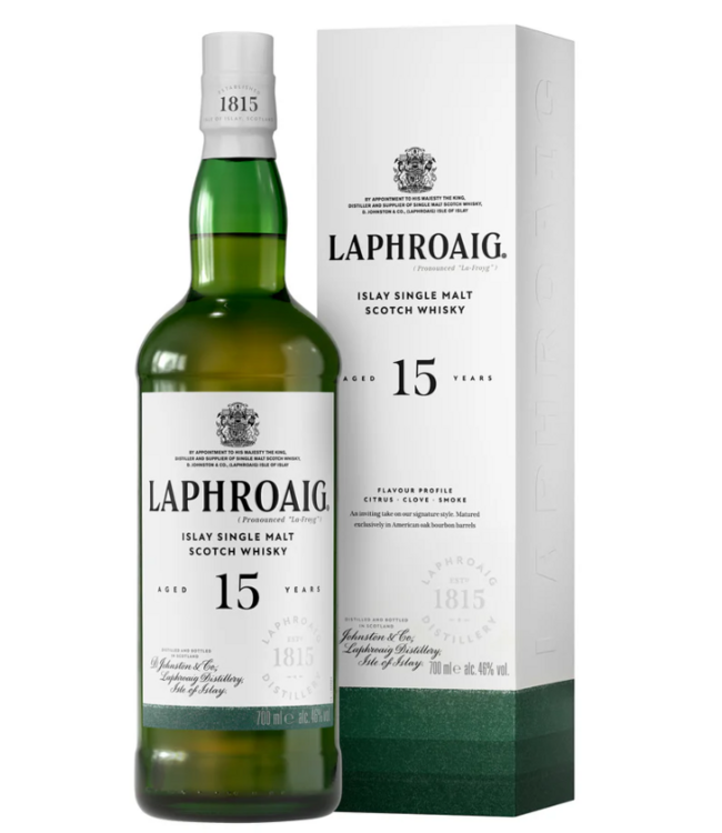 Laphroaig 15 Years Old 0,70 ltr 46%