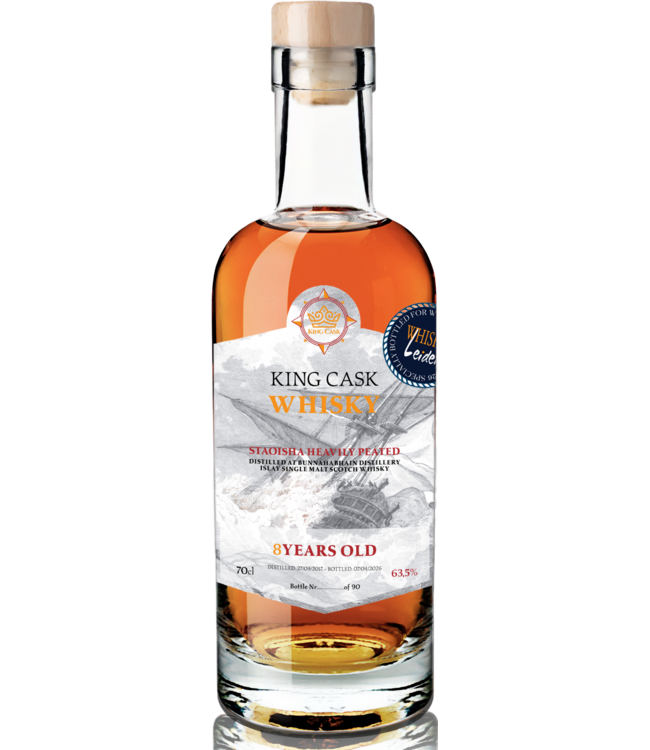 Bunnahabhain Staoisha 8 Years Old King Cask 0,70 ltr 63,5%