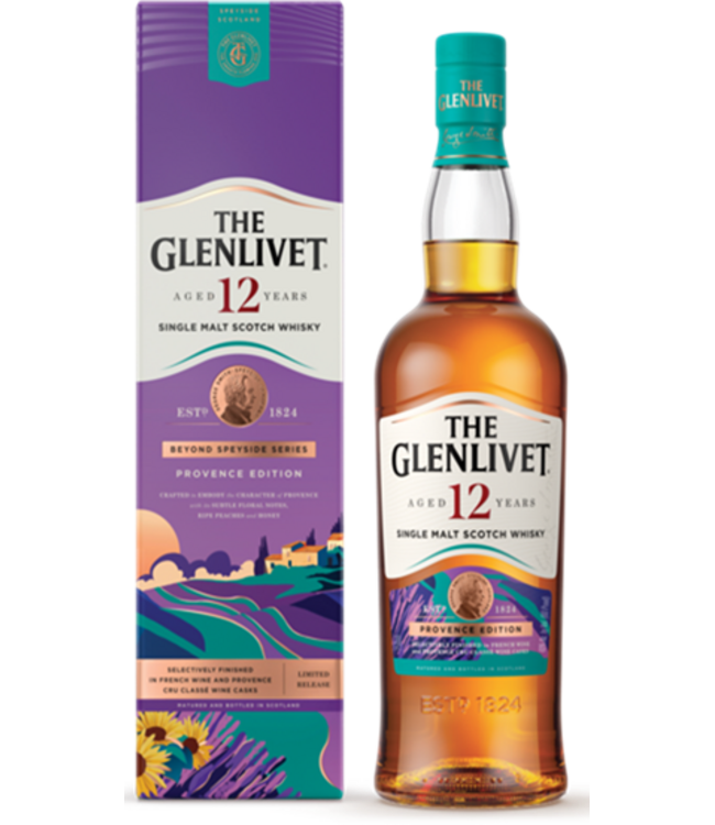 The Glenlivet 12 Years Old Provence Edition 0,70 ltr 40%