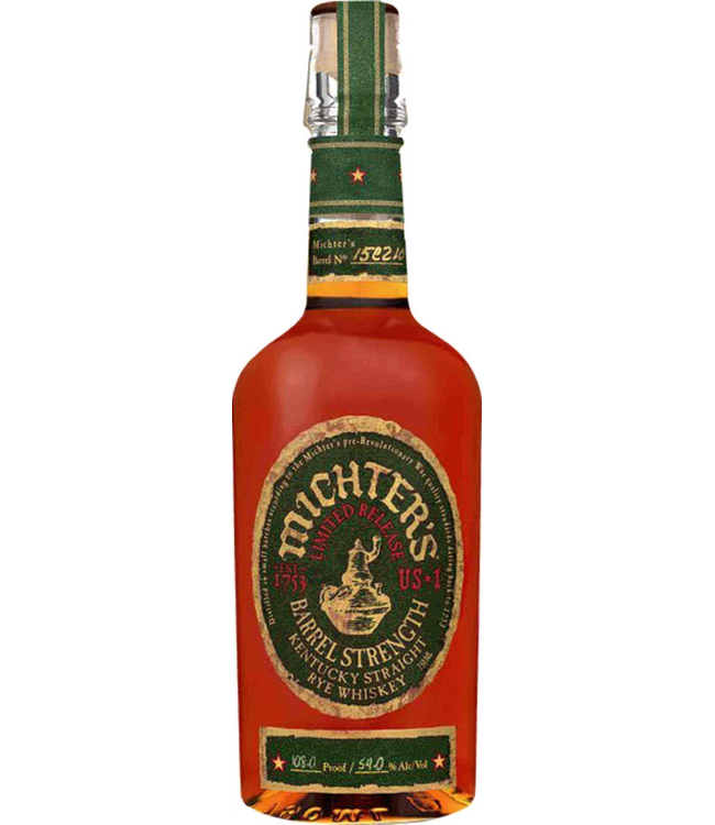 Michter's Straight Rye Barrel Strength 0,70 ltr 54,8%