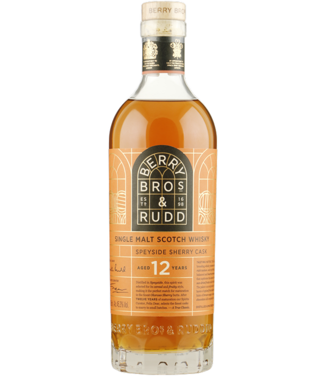 Speyside Sherry Cask 12 Years Old Berry Bros & Rudd 0,70 ltr 45,3%