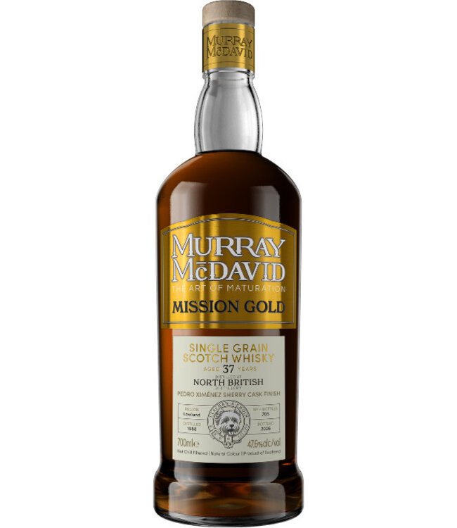 North British 37 Years Old 1998 Murray McDavid 0.70 ltr 47,6%