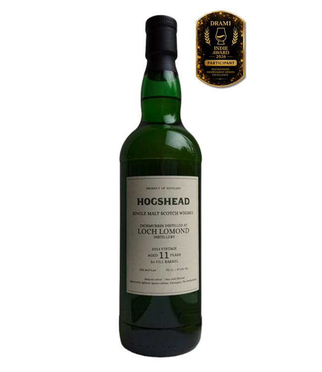 Inchmurrin 11 Years Old 2013 Hogshead Indie 0,70 ltr 57,2%