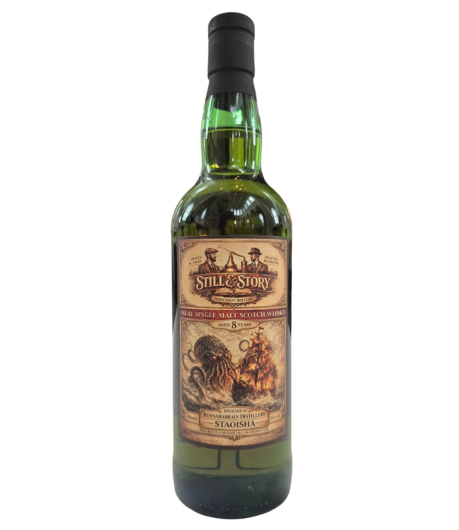 Still & Story The Kraken Staoisha 8 years old Bunnahabhain Staoisha 2nd fill Oloroso Cask