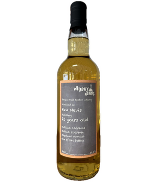 Ben Nevis Ben Nevis 22 Years Old 2003 Whiskynerds 0,70 ltr 52,4%