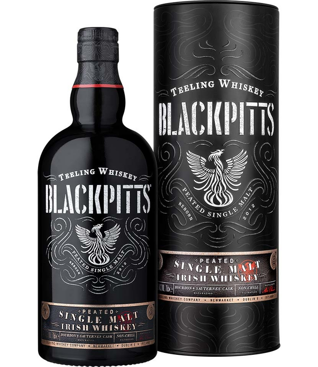 Teeling Black Pitts Peated Single Malt 0,70 ltr 46%