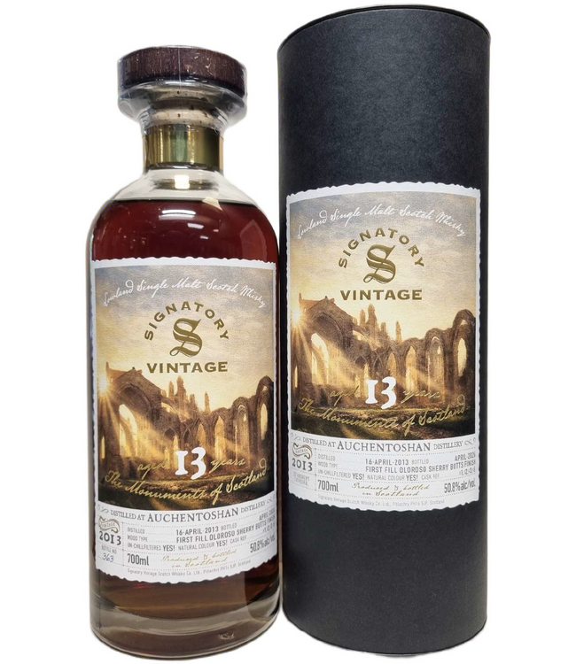 Auchentoshan 13 Years Old Signatory The Monuments Of Scotland 0,70 ltr 50,8%
