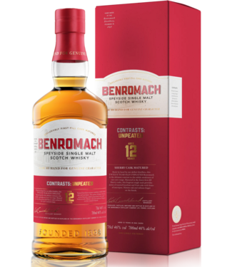 Benromach Benromach 12 Years Old Sherrycask Unpeated 0,70 ltr 46%