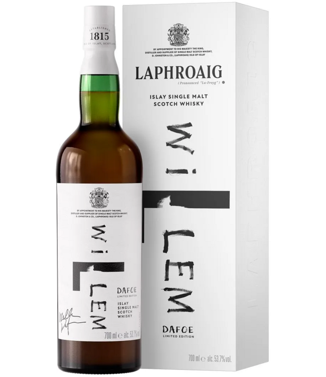 Laphroaig 14 Years Old Willem Dafoe Limited Edition 0,70 ltr 53,7%