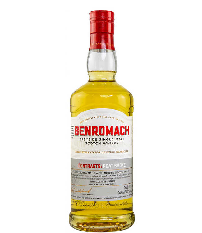Benromach Peat Smoke 2016 0,70 ltr 46%