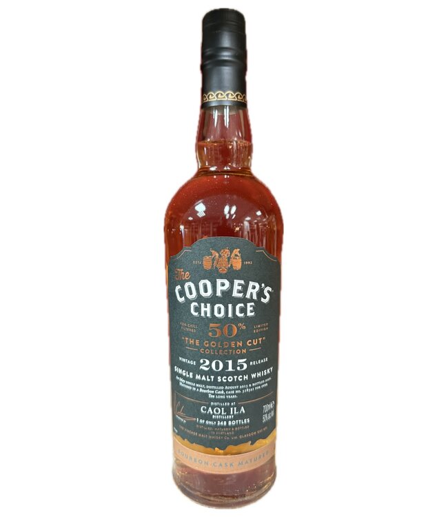 Caol Ila 10 Years Old 2015 Cooper's Choice Golden Cut 0,70 ltr 50%