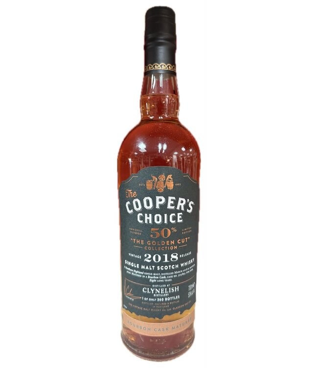 Clynelish 8 Years Old 2018 Cooper's Choice Golden Cut 0,70 ltr 50%