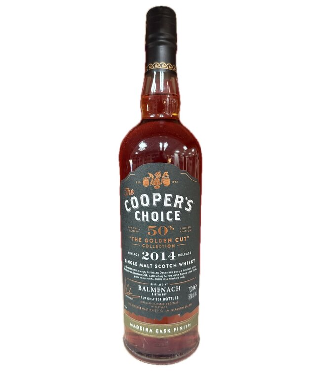 Balmenach 11 Years Old 2014 Cooper's Choice Golden Cut 0,70 ltr 50%