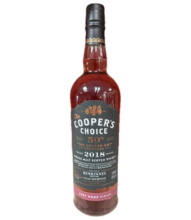 Benrinnes 7 Years Old 2018 Cooper's Choice Golden Cut 0,70 ltr 50%