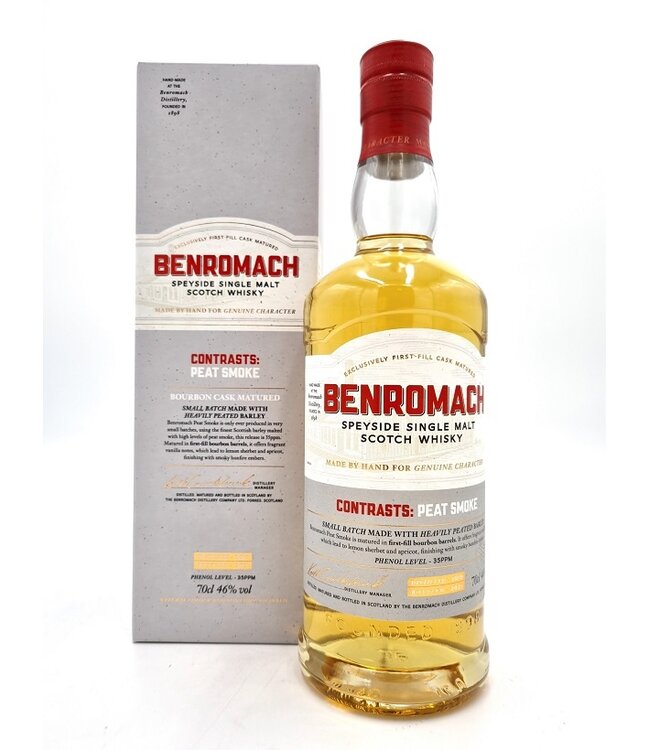 Benromach Peat Smoke 2010 0,70 ltr 46%