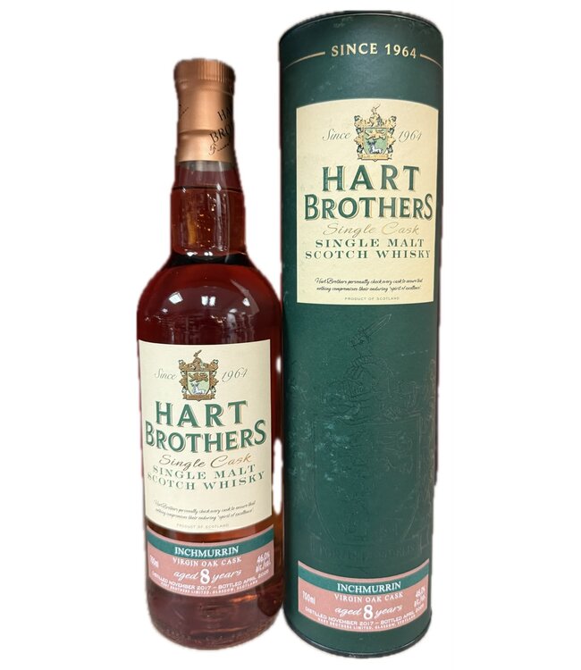 Inchmurrin 8 Years Old 2017 Hart Brothers 0,70 ltr 46%