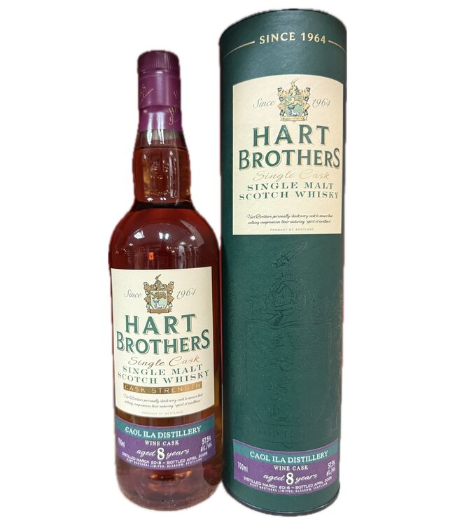 Caol Ila 8 Years Old 2018 Hart Brothers 0,70 ltr 57,5%