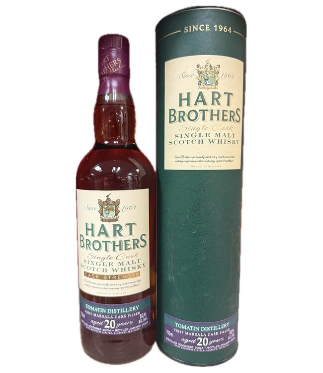 Tomatin 20 Years Old 2004 Hart Brothers 0,70 ltr 50,1%