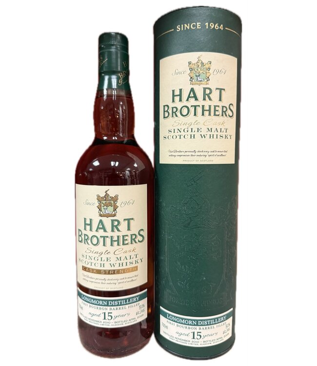 Longmorn 15 Years Old 2010 Hart Brothers 0,70 ltr 51,1%