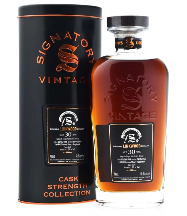 Linkwood 30 Years Old 1995 Symington's Choice Cask 8 0,70 ltr 50,8%