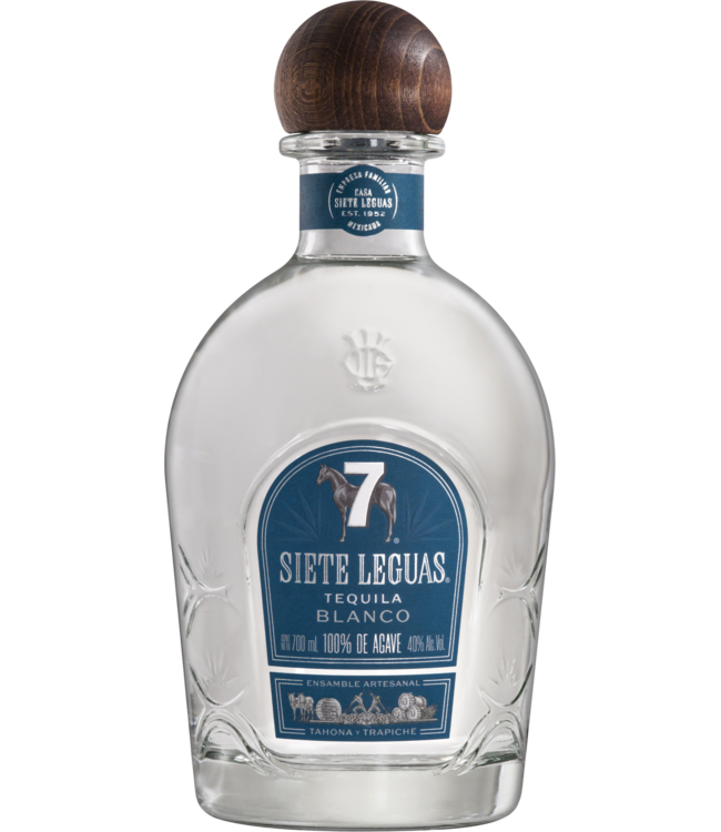 7 Siete Leguas Blanco Tequila 0,70 ltr 40%