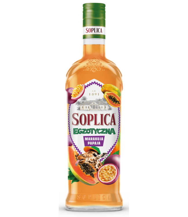 Soplica Marakuja Papaya 0,50 ltr 21%
