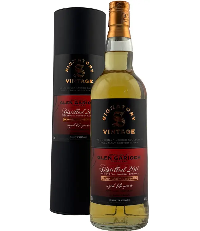 Glen Garioch 14 Years Old 2011 Signatory Unchill Filtered Collection 0,70 ltr 46%