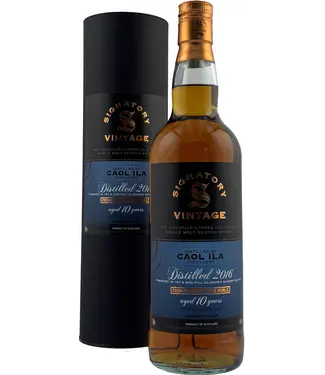 Caol Ila Caol Ila 10 Years Old 2016 Signatory Unchill Filtered Collection 0,70 ltr 46%