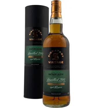 Benriach Benriach 10 Years Old 2015 Signatory Unchill Filtered Collection 0,70 ltr 46% Benriach Benriach 10 Years Old 2015 Signatory Unchill Filtered Collection 0,70 ltr 46%