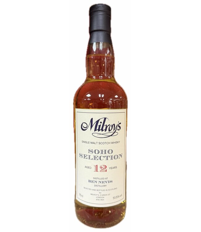 Ben Nevis 12 Years Old Milroy's 0.70 ltr 51.5%