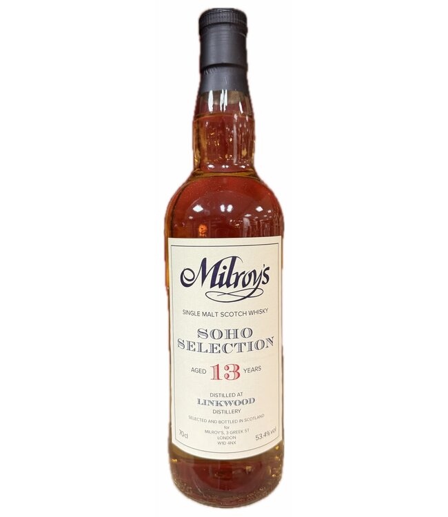 Linkwood 13 Years Old Milroy's 0.70 ltr 53.4%