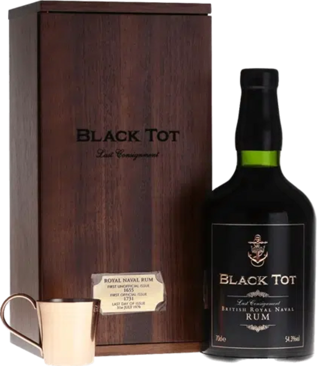 Rum Black Until The Last Consigment 0.70 ltr 54.3%