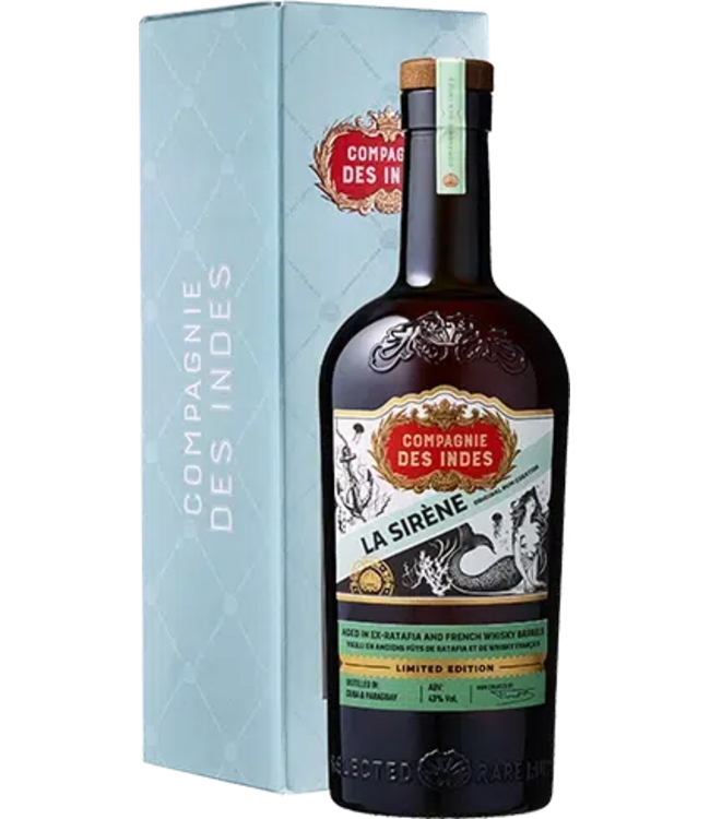 Compagnie des Indes La Sirene Ex Ratafia Champenois Cask 0,70 ltr 43%