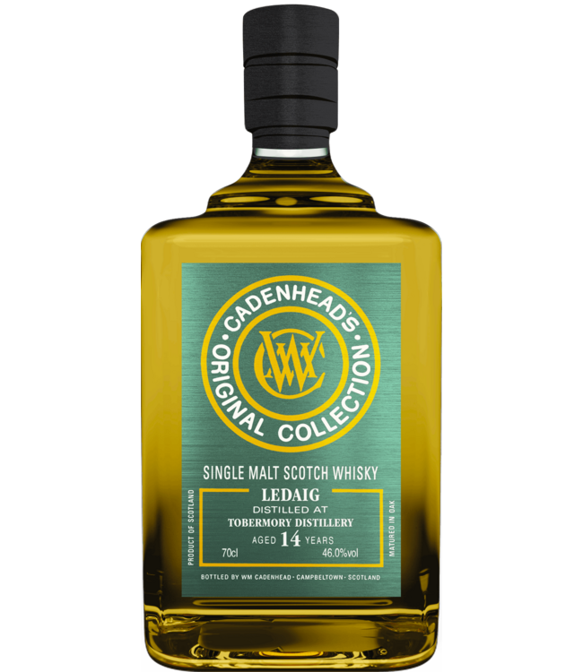 Ledaig 14 Years Old 2010 Cadenhead Original Collection 0,70 ltr 46%